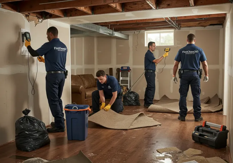 Flood DamageMaterial Assessment and Debris Removal process in City View, SC